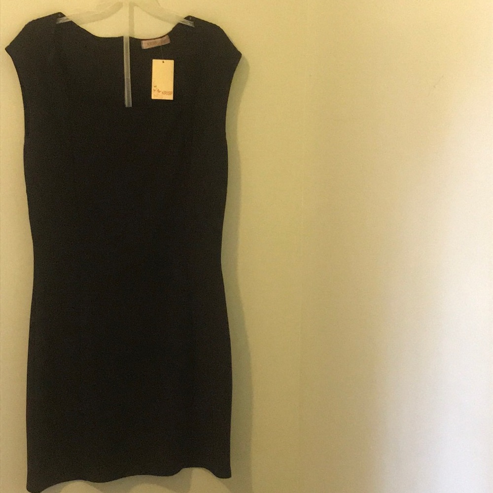 Black pencil dress